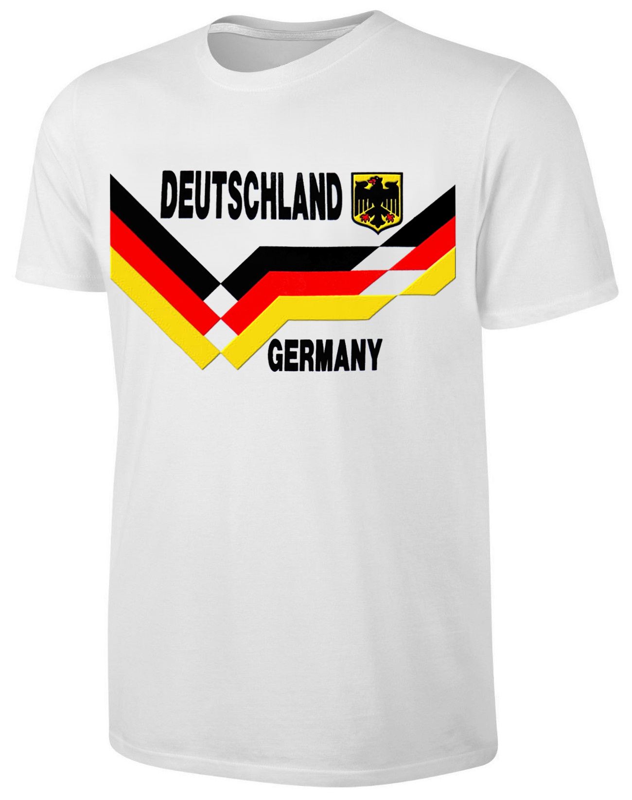 Deutschland Unisex Fun T-Shirt grün Fasching Mallorca Funshirt Fußball WM EM 