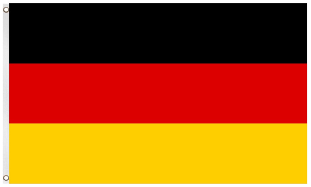 Länderflagge Deutschland ca 90x150 cm Flagge Mit ösen 