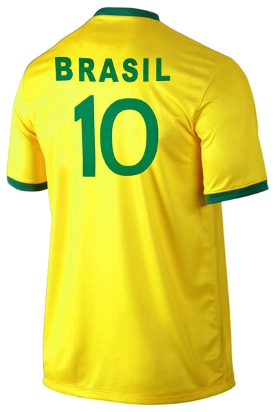 Brasilien Trikot Fußball WM EM Fan Trikot Gelb