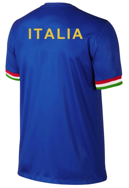 Italien Kinder Sport Trikot Set - Fußball EM WM Fan Zweiteiler Italia - Blau