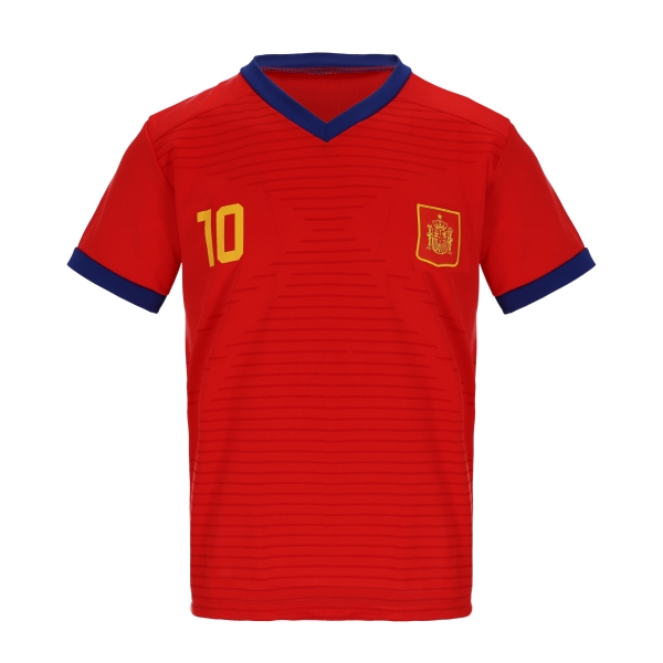 Spanien Trikot Fußball WM EM Fan Trikot Rot