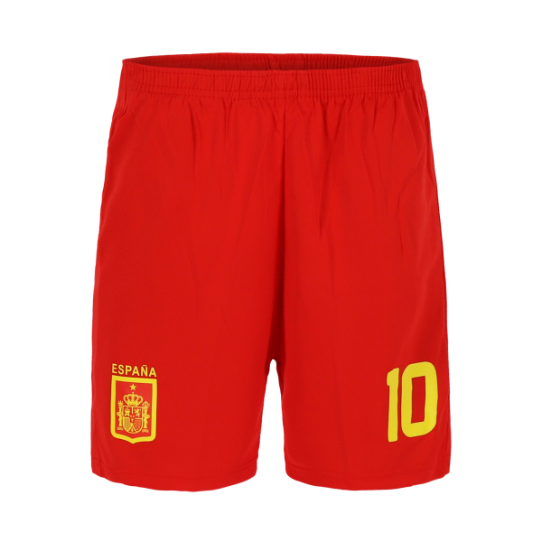 Spanien Kinder Sport Trikot Set - Fußball WM EM Fan Zweiteiler España - Rot