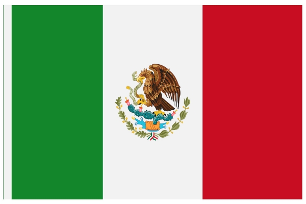 Mexiko Fahne Mexikanische National Länder Flagge 150 x 90 cm