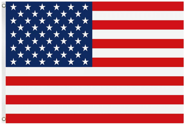 Amerika Fahne USA Vereinigte Staaten Amerikanische National Länder Flagge mit Ösen 150 x 90 cm