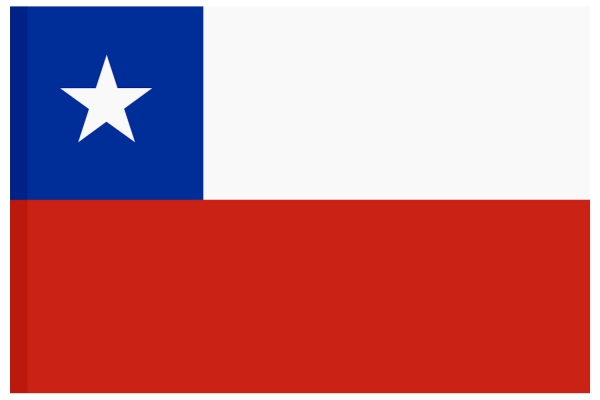 Chile Fahne Chilenische National Länder Flagge 150 x 90 cm