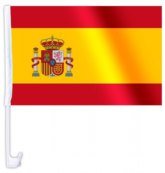 Spanien Fan Artikel Set Fußball Fan Accessoires 7 tlg.