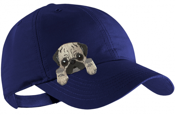 Mops Schildmütze Kinder Base Cap Hunde Sommerkappe