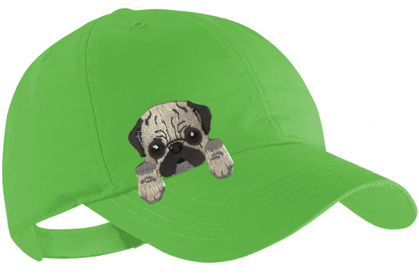 Mops Schildmütze Kinder Base Cap Hunde Sommerkappe