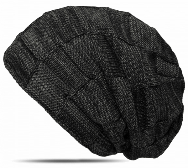 Beanie Winter Strick Mütze mit warmem Fleece