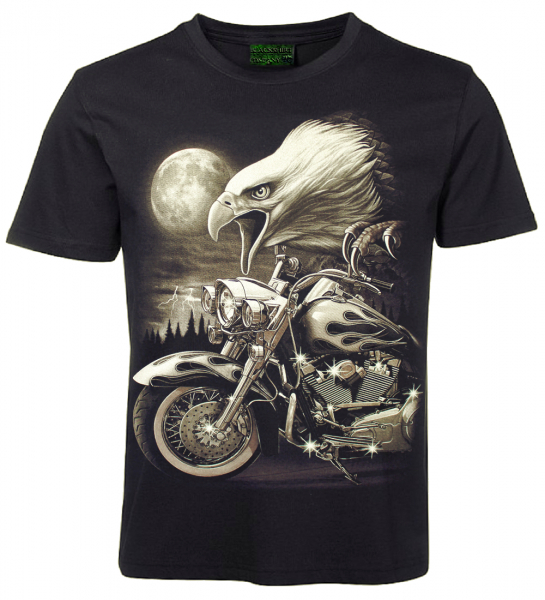 T-Shirt Motorrad Adler Thunder Biker Shirt