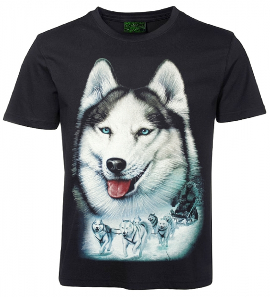 T-Shirt Malamut Alaskan Schlittenhund Shirt