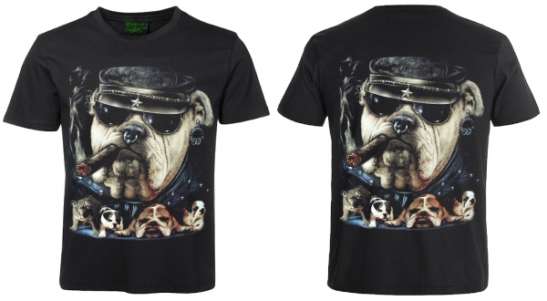T-Shirt Bulldogge Dogge Rock Chang Shirt
