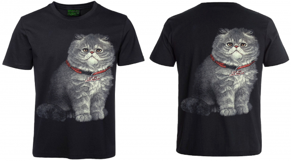 T-Shirt Katze Scottish Fold Katzen Shirt