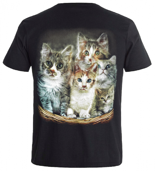T-Shirt Katze Katzen Kätzchen Shirt