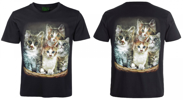 T-Shirt Katze Katzen Kätzchen Shirt