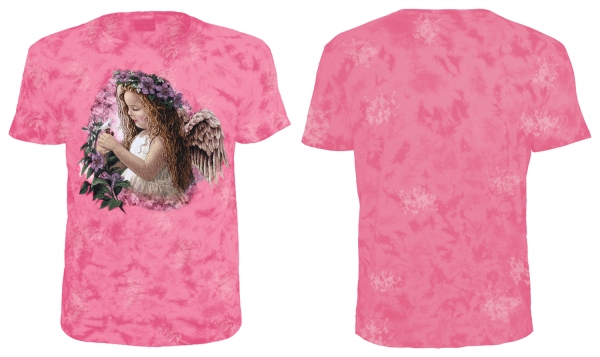 Kinder T-Shirt Engel Angel Batik Shirt