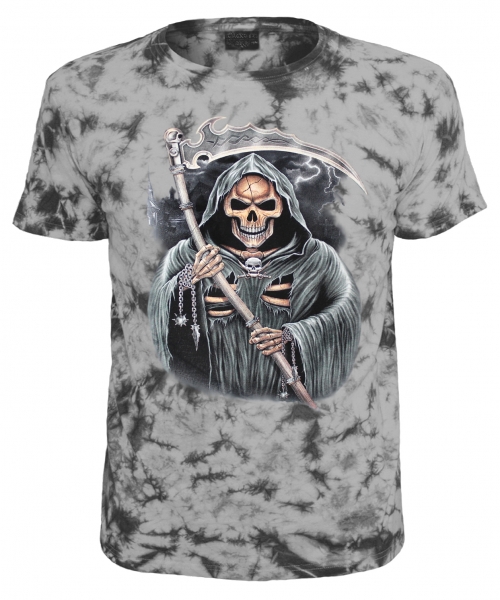 Kinder T-Shirt Sensenmann Batik Reaper Shirt