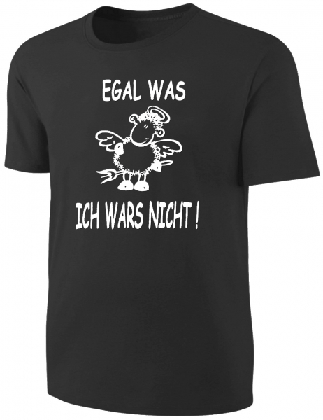 Kinder Sprüche T-Shirt Ich wars nicht! Schwarz