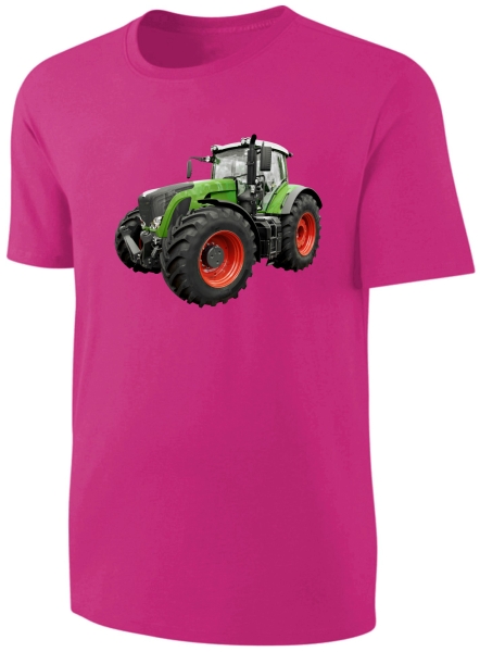 Kinder Traktor T-Shirt - Schlepper Shirt Mädchen - Pink