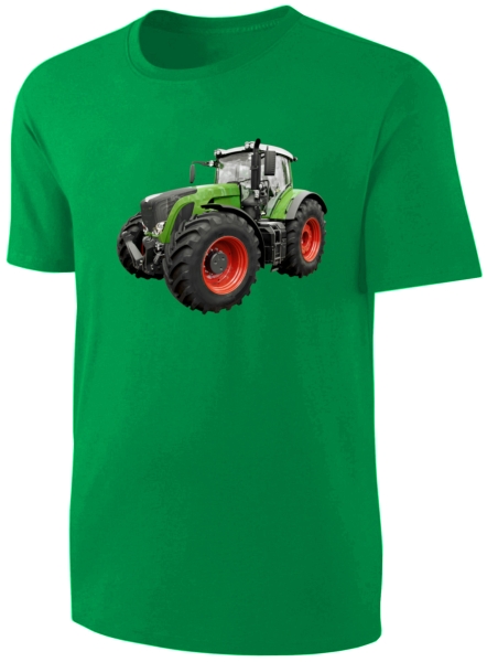 Kinder Traktor T-Shirt - Schlepper Shirt - Grün