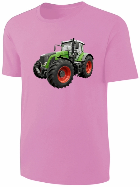 Kinder Traktor T-Shirt - Schlepper Shirt Mädchen - Rosa