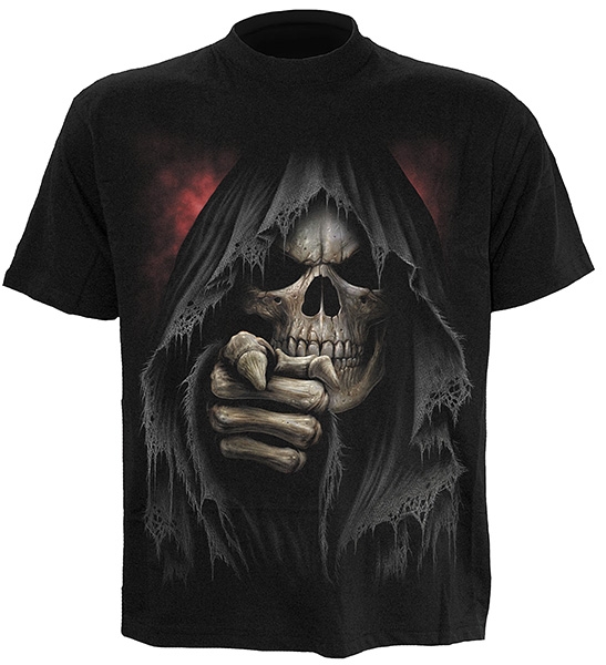 Spiral T-Shirt FINGER OF DEATH