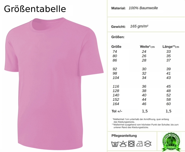 Kinder Schmetterling Wendepailletten T-Shirt - Mädchen Glitzer Falter Tagfalter Streichel-Shirt - Rosa