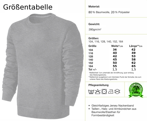 Kinder Wendepailletten Sweatshirt Tiger - Streichel Pullover Pulli Hoodie - Grau